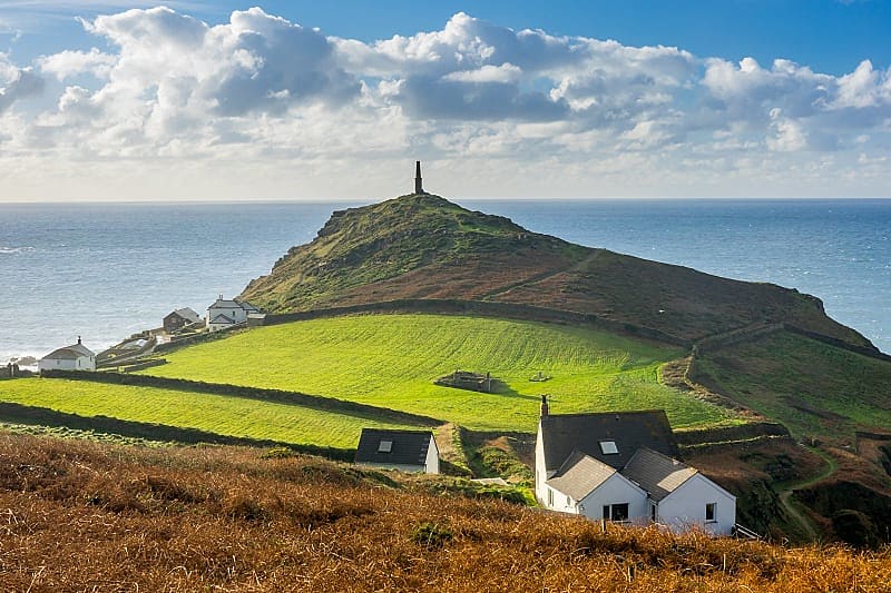 The headland at Cape Cornwall.