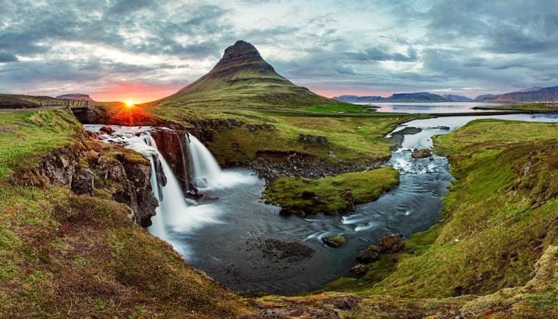 Iceland One of Iceland's many beautiful landscapes.