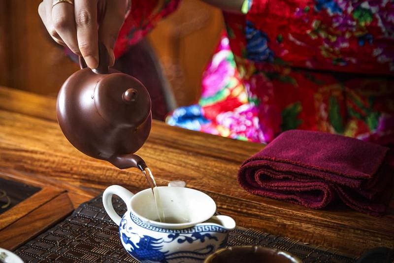 The tea ceremony in China is an integral part of the culture of this country.