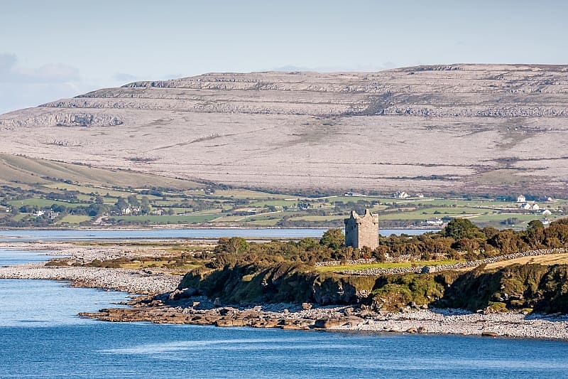 Explore famous landscapes ... Burren, Western Ireland, County Clare.