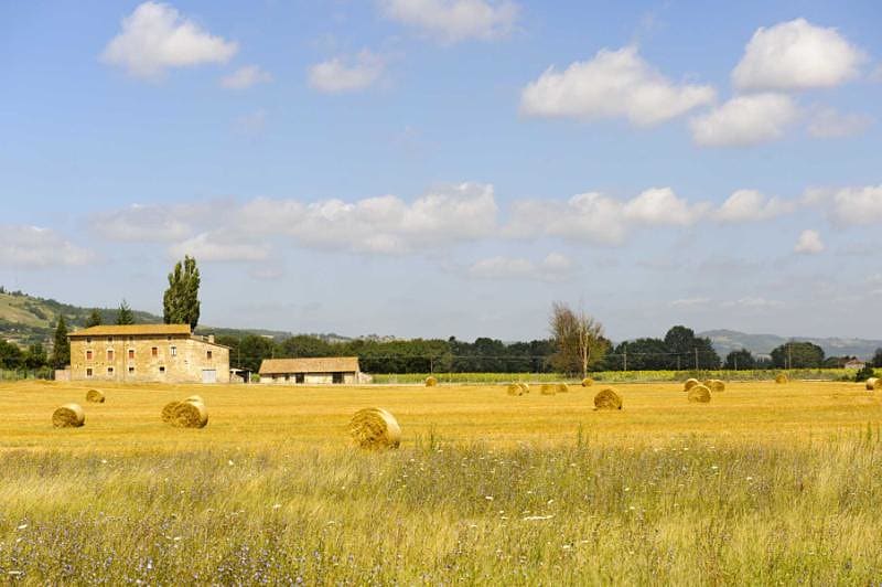 Enjoy the idyllic charm of the Italian countryside, Perugia, Umbria.