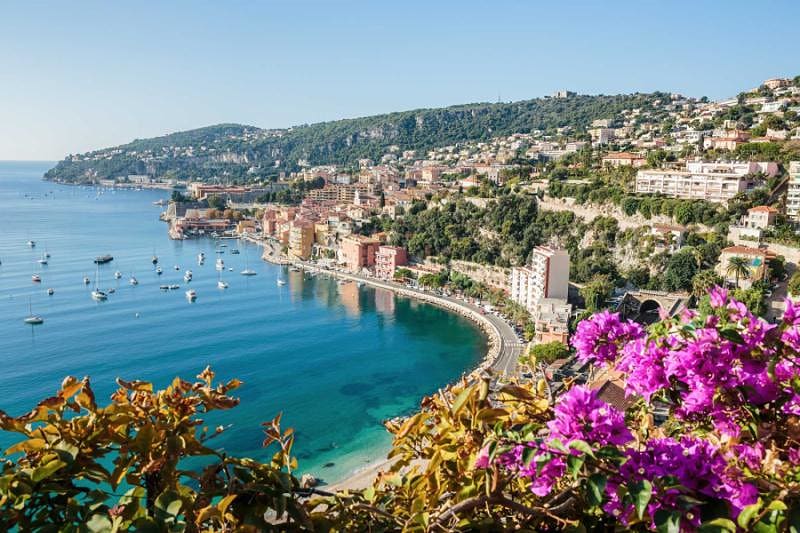 Enjoy a splendid view of the endless azure waters of the Mediterranean