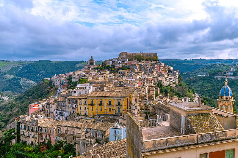 Ragusa, ancient baroque city, Sicily