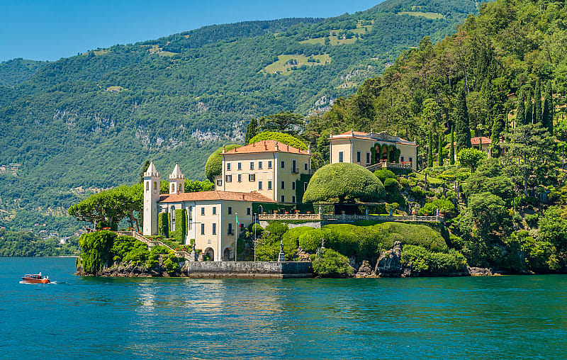 Secluded Honeymoon in Lake Como and Portofino Itinerary Villa Balbianello in Lenno on Lake Como, Italy