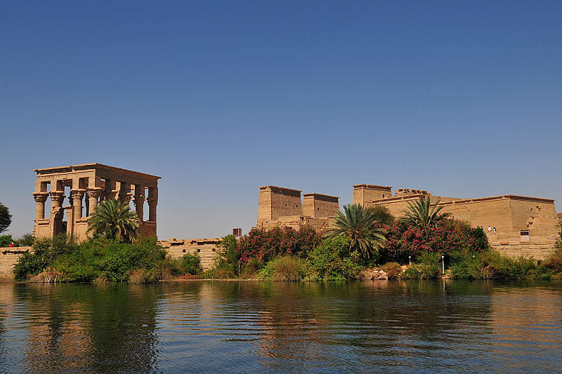 Philae Temple Complex in Aswan, Egypt
