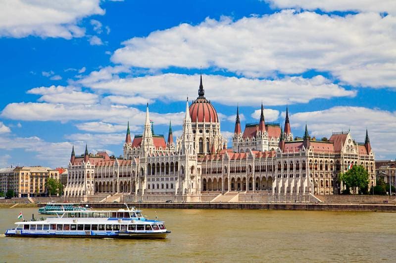 Parliament building Budapest, Hungary.