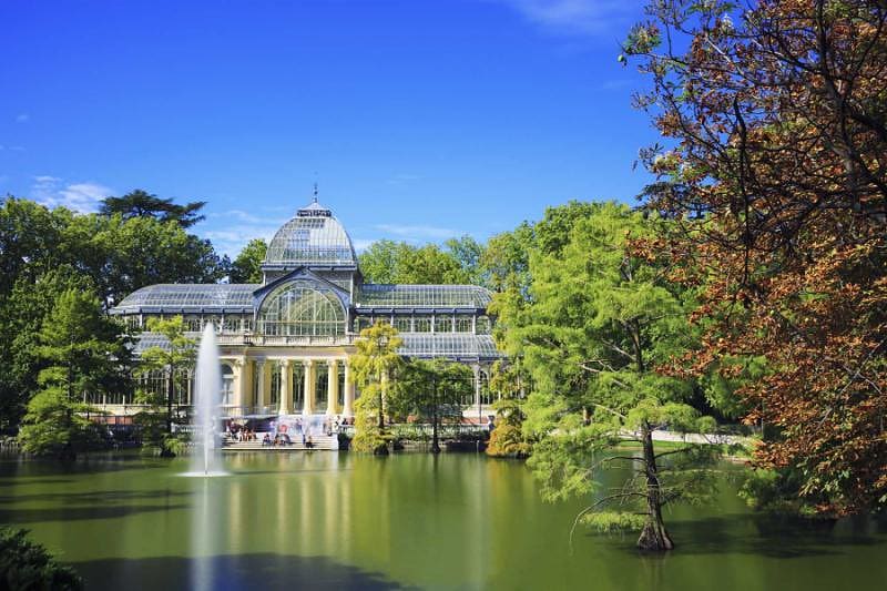 Palacio de Cristal in Madrid's Buen Retiro Park