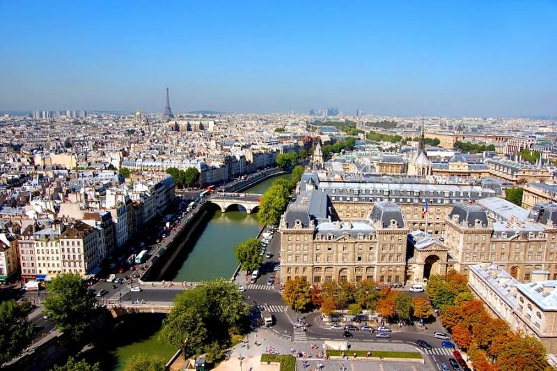 Cityscape, noon, Paris, France