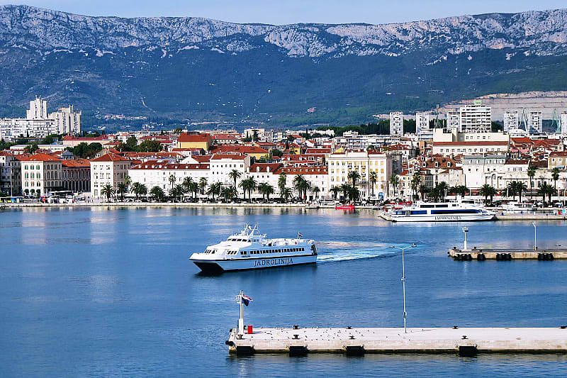 Split waterfront, Croatia
