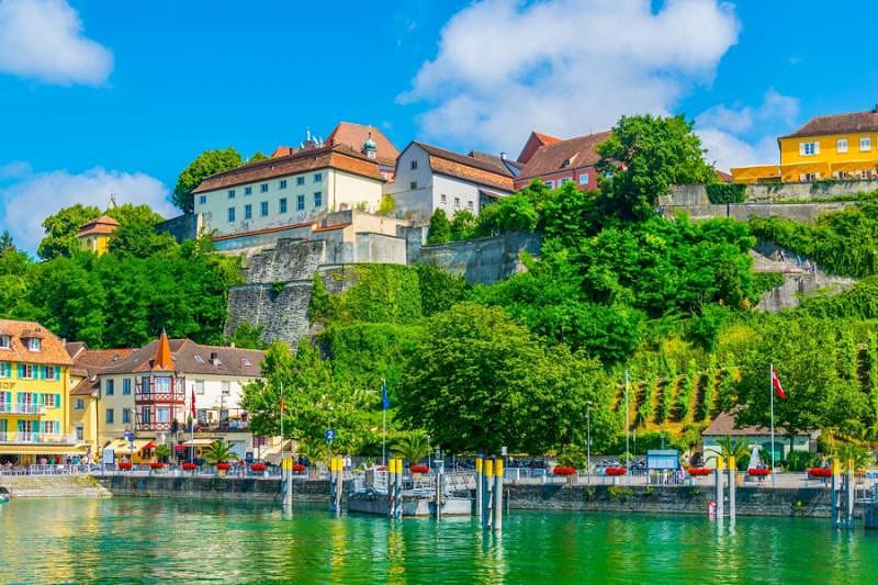Meersburg Castle at Lake Bodensee, Germany