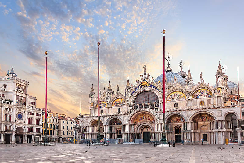 St Mark's Basilica in Venice, Italy