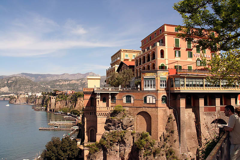 Stroll the quaint streets of the resort town of Sorrento.
