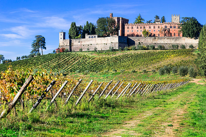 One of the wineries in the Chianti region, Tuscany
