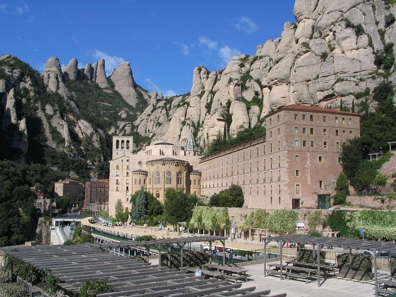 Iconic Cities & Experiences of Spain: Madrid, Seville, Barcelona Tour spain catalonia montserrat peak and abbey