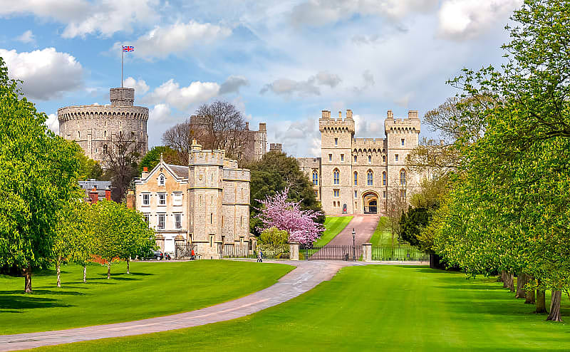 Windsor Castle in England