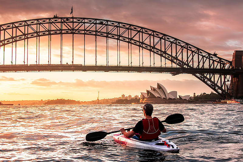 Kayaking in Sydney Harbor for outdoor enthusiasts Australia