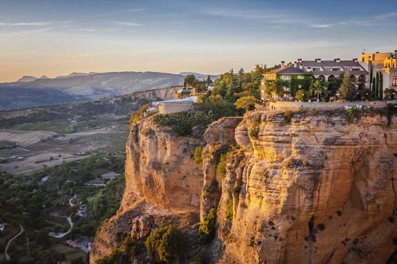 Ronda - a city in Spain soaring over an abyss, Andalusia