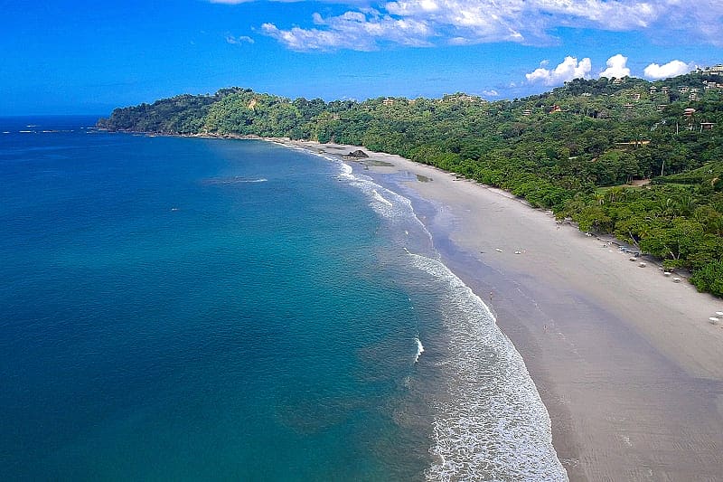 Visit the pristine sandy shores of the Pacific at Manuel Antonio National Park
