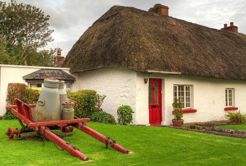 Authentic Limerick houses, will help you feel the atmosphere of real Ireland