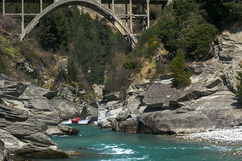 Go down the Shotover River by jet boat, Queenstown