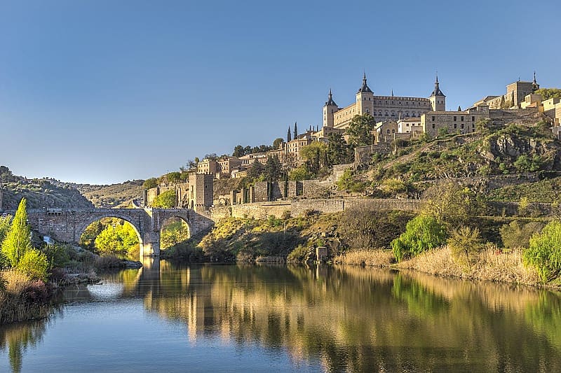 Alcazar de Toledo is an almost impregnable fortress that defended the city in the Middle Ages