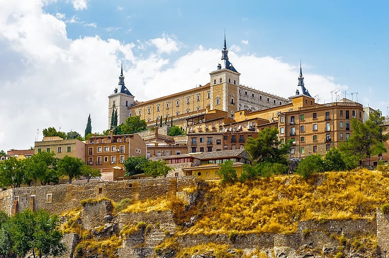 Alcazar Palace - the highest point of Toledo