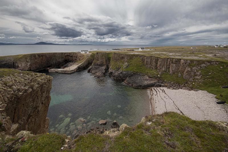Tory Island located off the coast of Donegal, Ulster, Ireland.