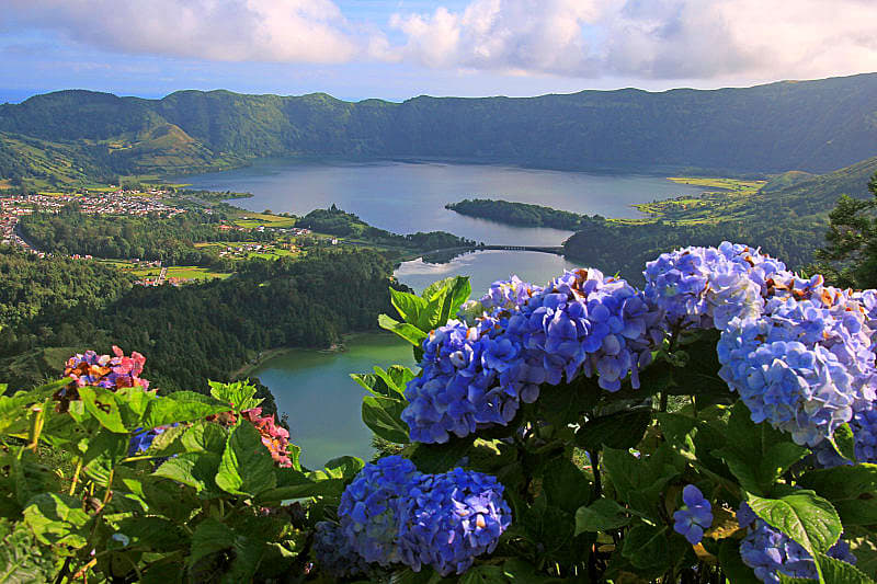 Sao Miguel in the Azores