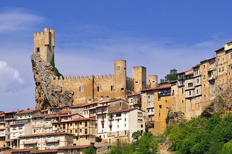 Medieval Frias Castle, Burgos, Spain