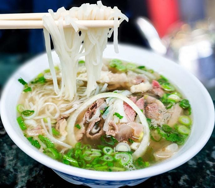 Bowl of pho.
