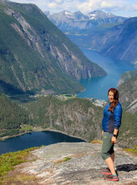 Travel agent Jayde in Norway