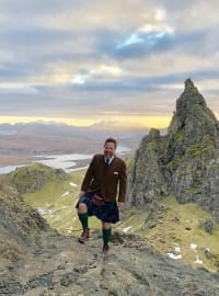 Travel agent Michael in Scotland