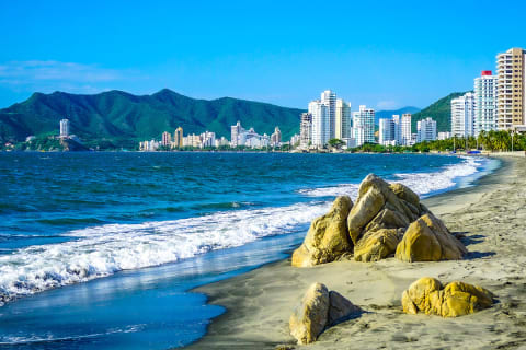 Salguero Beach, Santa Marta, Colombia