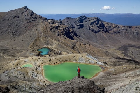 Tongariro Northern Circuit. Photo courtesy of Tourism New Zealand / Camilla Rutherford