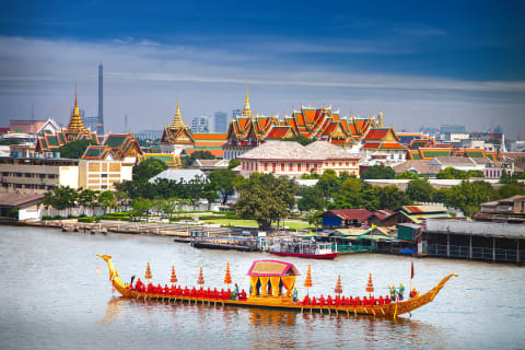 Chao Phraya River in Bangkok,Thailand