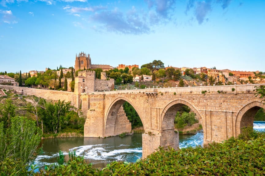 Bride in Toledo Spain