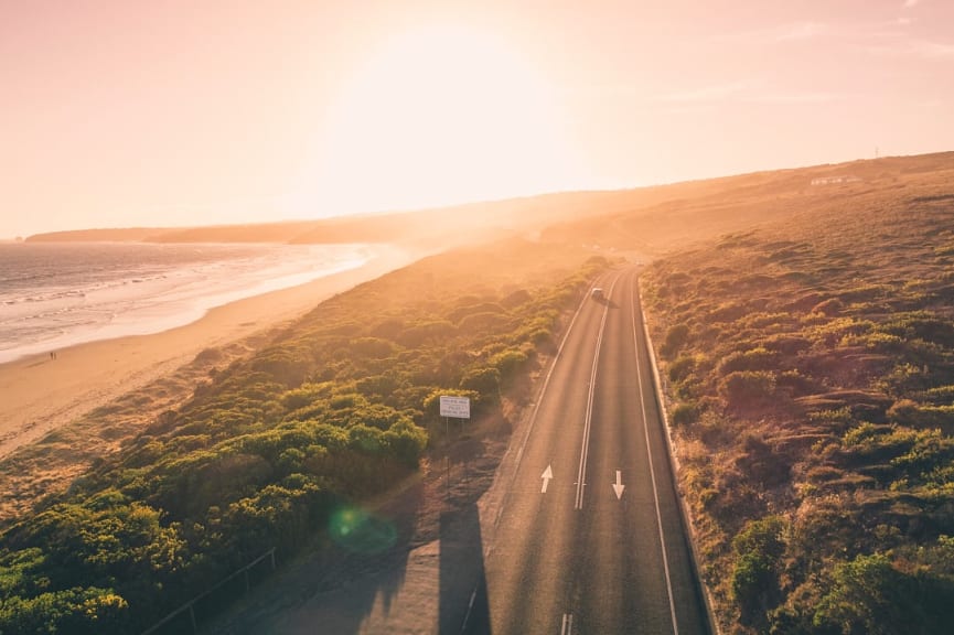 Great Ocean Road in Victoria, Australia