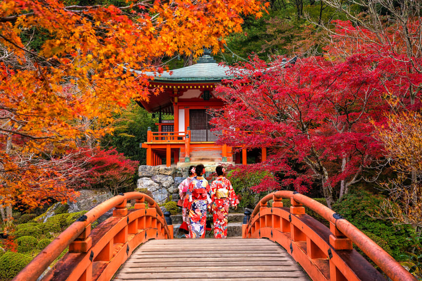 Daigo-Ji Temple , Kyoto, Japan