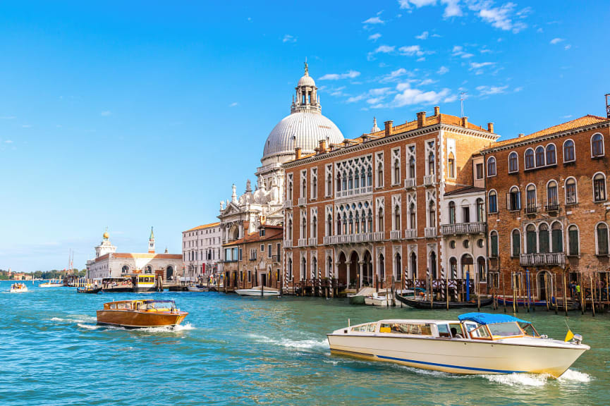 Grand Canal in Venice, Italy