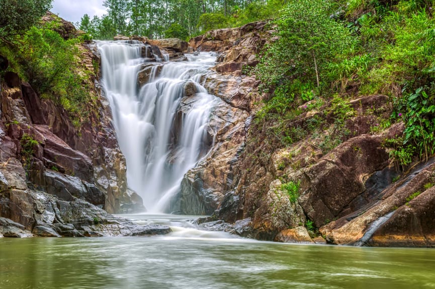 Big Rock Waterfall, Karakol Nature Reserve