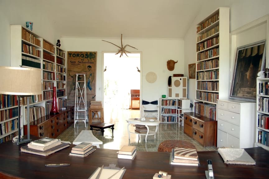 Finca la Vigía, house of Ernest Hemingway in Cuba. 