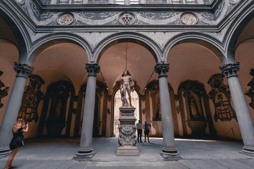 Palazzo Medici in Florence, Italy