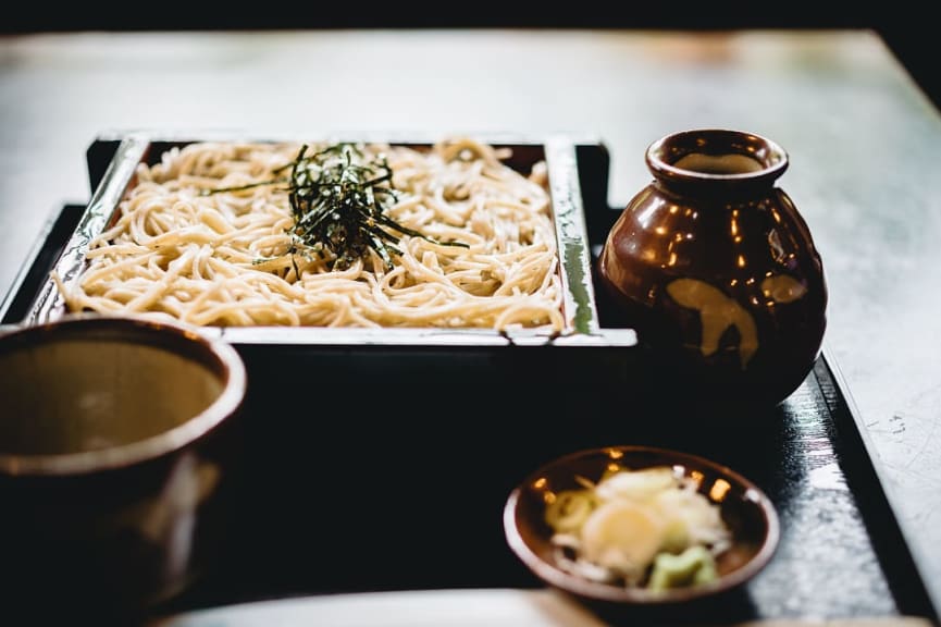 Soba noodles