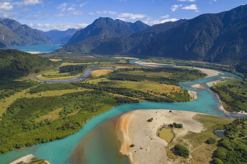 Puelo River Valley, Chile