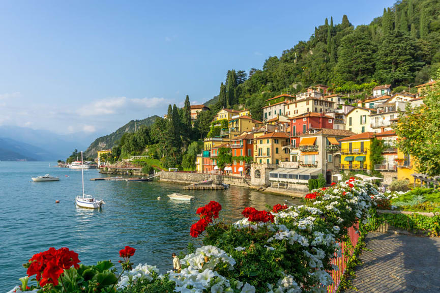 Varenna on Lake Como, Italy