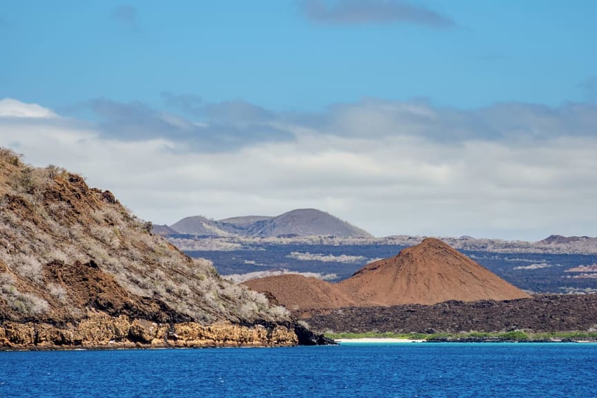 Sullivan Bay at Santiago Island, Ecuador