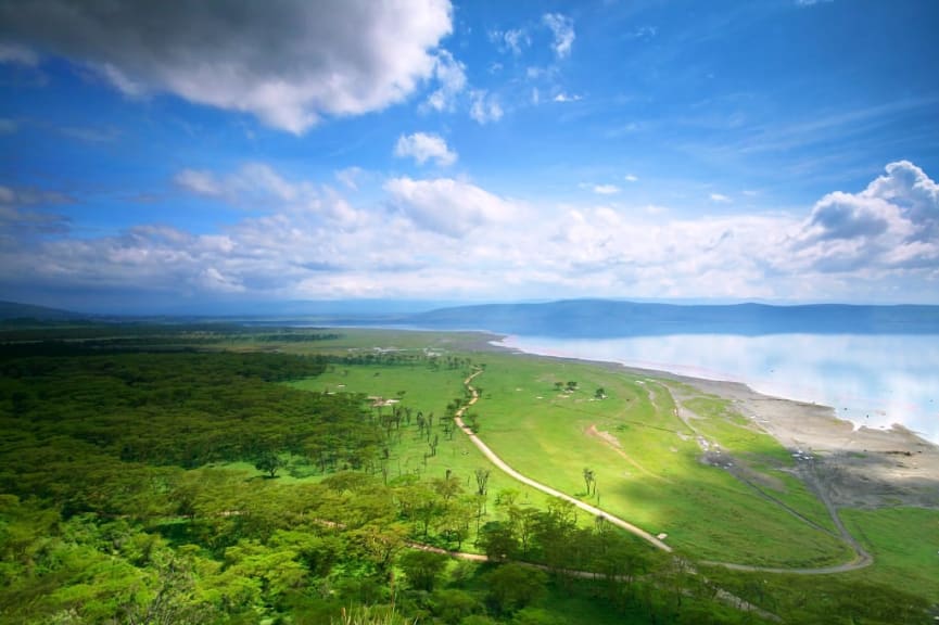 Lake Nakuru in Kenya