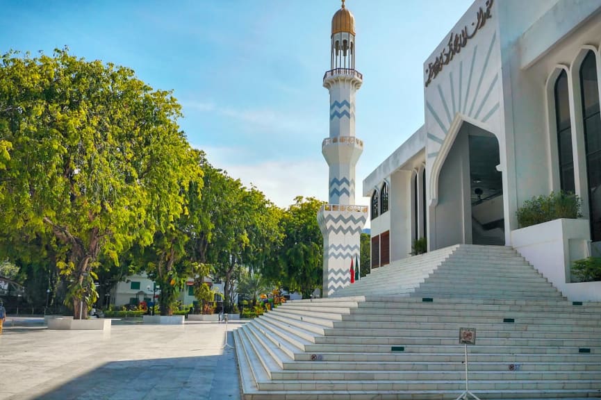 Grand Friday Mosque in Male, Maldives