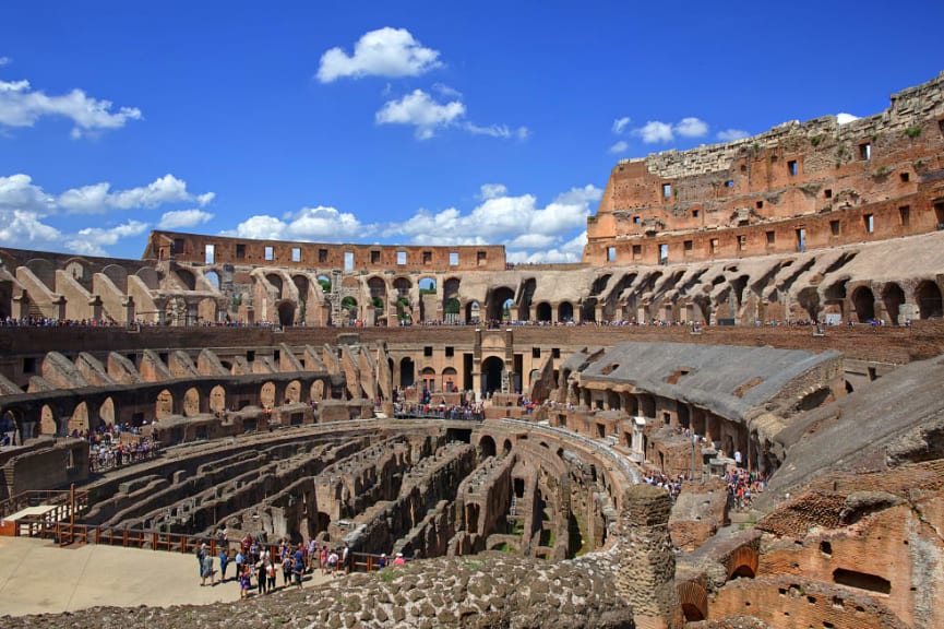 Colosseum in Rome, Italy