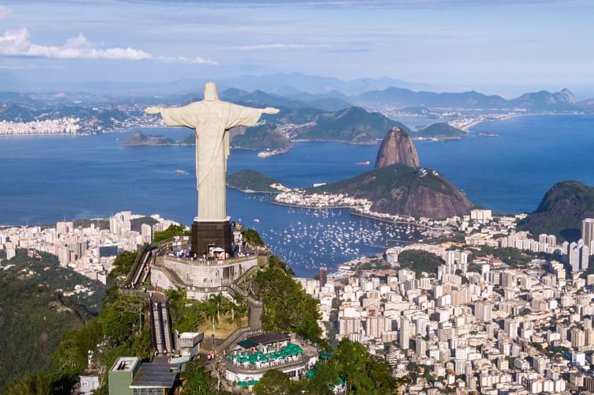 Christ the Redeemer in Rio de Janeiro, Brazil